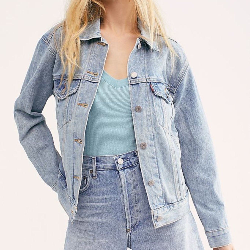Levi's Ex-boyfriend Trucker Denim Jacket